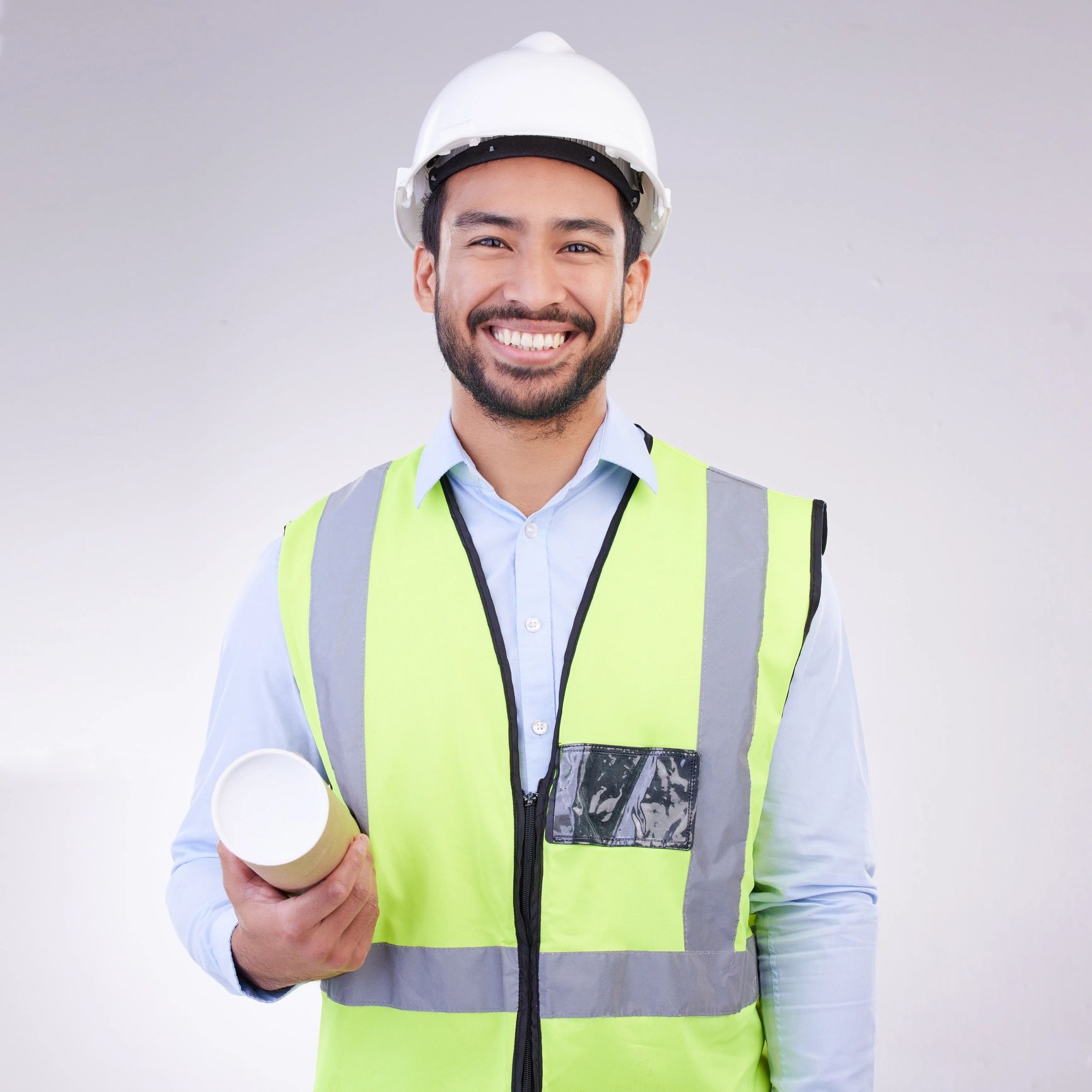 About Customer portrait in studio setting